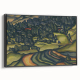 Modern Wall Art - Country Landscape by Konštantín Bauer