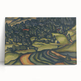 Modern Wall Art - Country Landscape by Konštantín Bauer