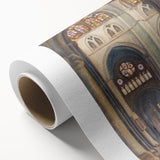 Modern Wall Art - Toledo Cathedral | Vibrant Architectural Masterpiece