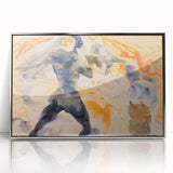 Modern Wall Art - The Girl with the Golden Eyes by Charles Demuth