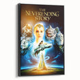 Retro Wall Art - The Neverending Story Movie Poster - 80s Fantasy Art