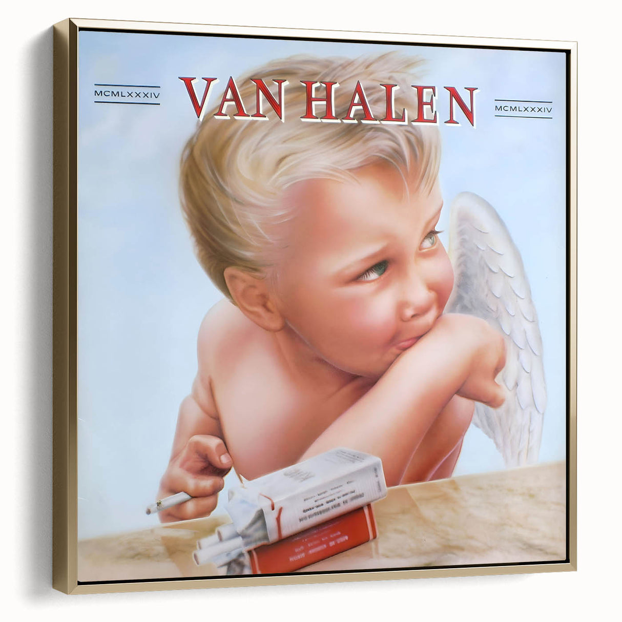 Retro Wall Art – Van Halen 1984 Album Cover | Vintage Prints & Poster
