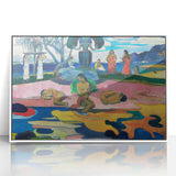 Modern Wall Art - Day of the God by Paul Gauguin