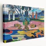 Modern Wall Art - Day of the God by Paul Gauguin