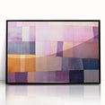 Framed abstract strokes wall art in black acrylic, showcasing dynamic brushwork and a modern aesthetic, perfect for contemporary home decor.