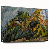 Modern Wall Art - View of Céret by Chaïm Soutine