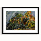 Modern Wall Art - View of Céret by Chaïm Soutine