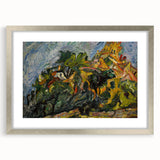 Modern Wall Art - View of Céret by Chaïm Soutine
