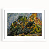Modern Wall Art - View of Céret by Chaïm Soutine