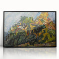Modern Wall Art - View of Céret by Chaïm Soutine