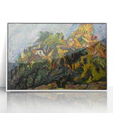 Modern Wall Art - View of Céret by Chaïm Soutine