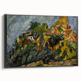 Modern Wall Art - View of Céret by Chaïm Soutine