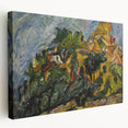 Modern Wall Art - View of Céret by Chaïm Soutine