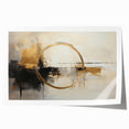 Abstract wall art print showcasing vibrant strokes in bold colors, ideal for modern home decor. Perfect addition to brighten any living space or office.
