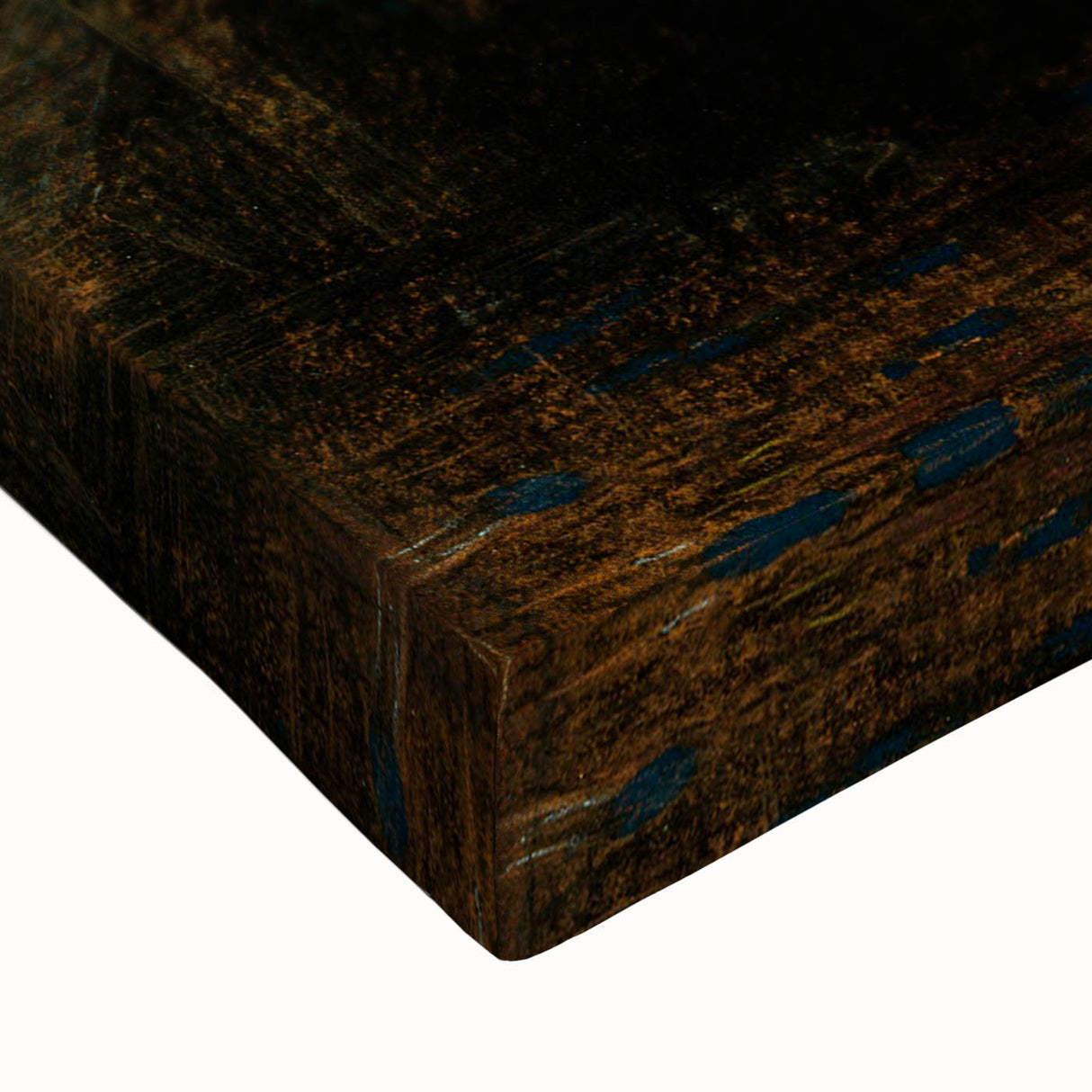 Modern Wall Art: Enigmatic Melancholy in Golden Tones