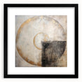Abstract strokes wall art framed in black, showcasing dynamic colors and patterns, perfect for modern home decor. Ideal for enhancing living spaces with artistic flair.