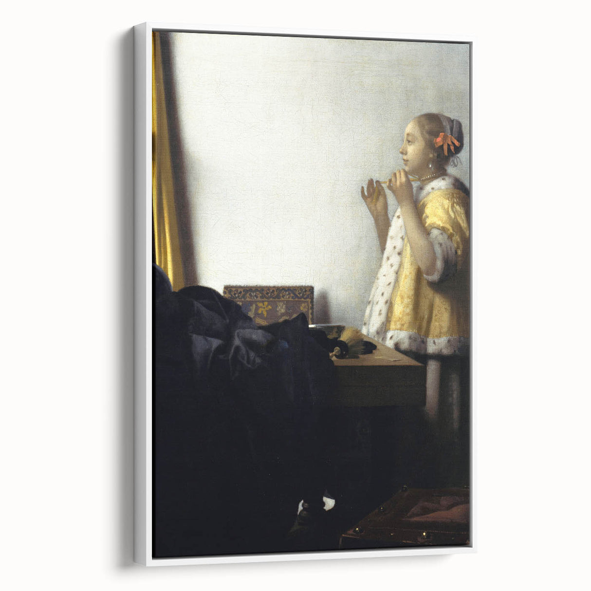 Baroque Art - Elegant Lady with Jewelry, Classic Art Prints Collection