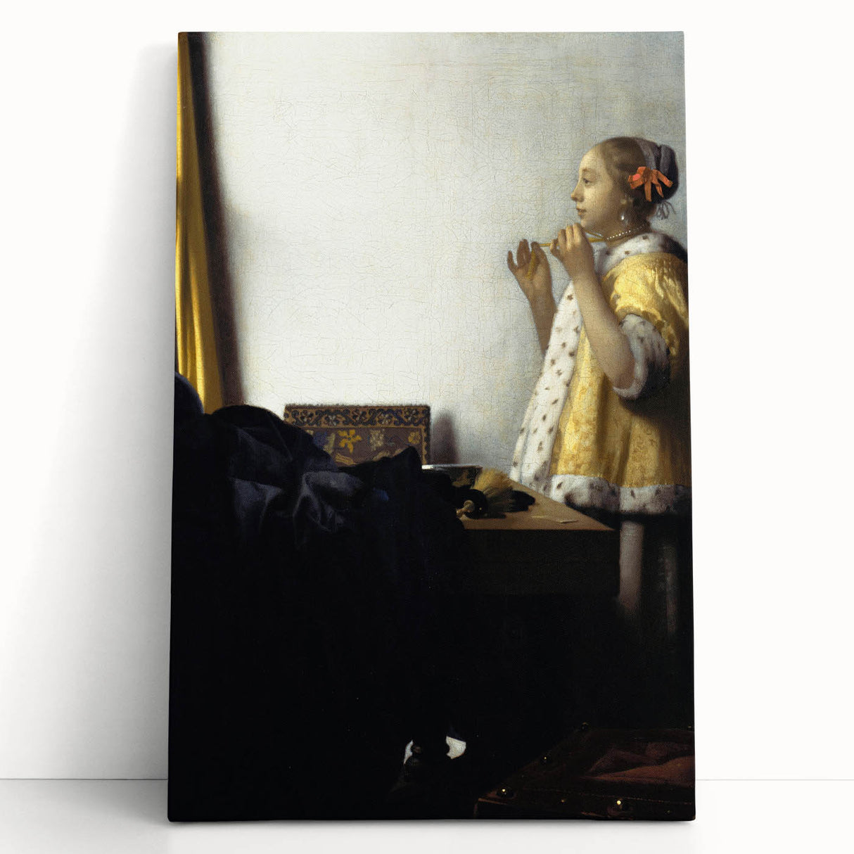 Baroque Art - Elegant Lady with Jewelry, Classic Art Prints Collection