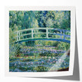Claude Monet's Water Lilies and Japanese Bridge - Impressionist Garden Art
