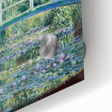 Claude Monet's Water Lilies and Japanese Bridge - Impressionist Garden Art