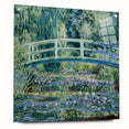Claude Monet's Water Lilies and Japanese Bridge - Impressionist Garden Art