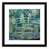 Claude Monet's Water Lilies and Japanese Bridge - Impressionist Garden Art