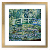 Claude Monet's Water Lilies and Japanese Bridge - Impressionist Garden Art