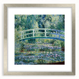 Claude Monet's Water Lilies and Japanese Bridge - Impressionist Garden Art