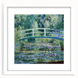 Claude Monet's Water Lilies and Japanese Bridge - Impressionist Garden Art