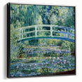 Claude Monet's Water Lilies and Japanese Bridge - Impressionist Garden Art