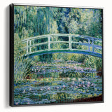 Claude Monet's Water Lilies and Japanese Bridge - Impressionist Garden Art