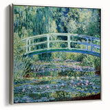 Claude Monet's Water Lilies and Japanese Bridge - Impressionist Garden Art