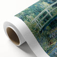 Claude Monet's Water Lilies and Japanese Bridge - Impressionist Garden Art