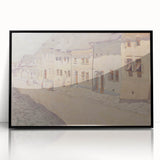 Modern Wall Art - Historic Levoča Street Scene - Contemporary Decor