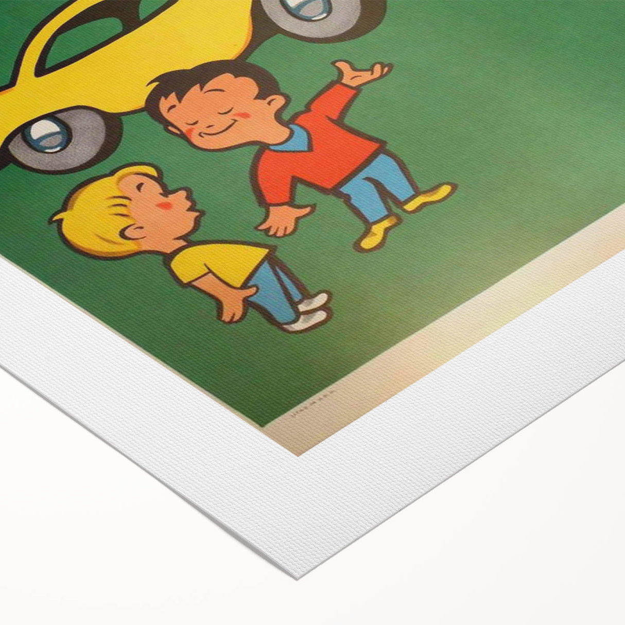 Retro Shell Ad Wall Art - Vintage Prints for Car Enthusiasts