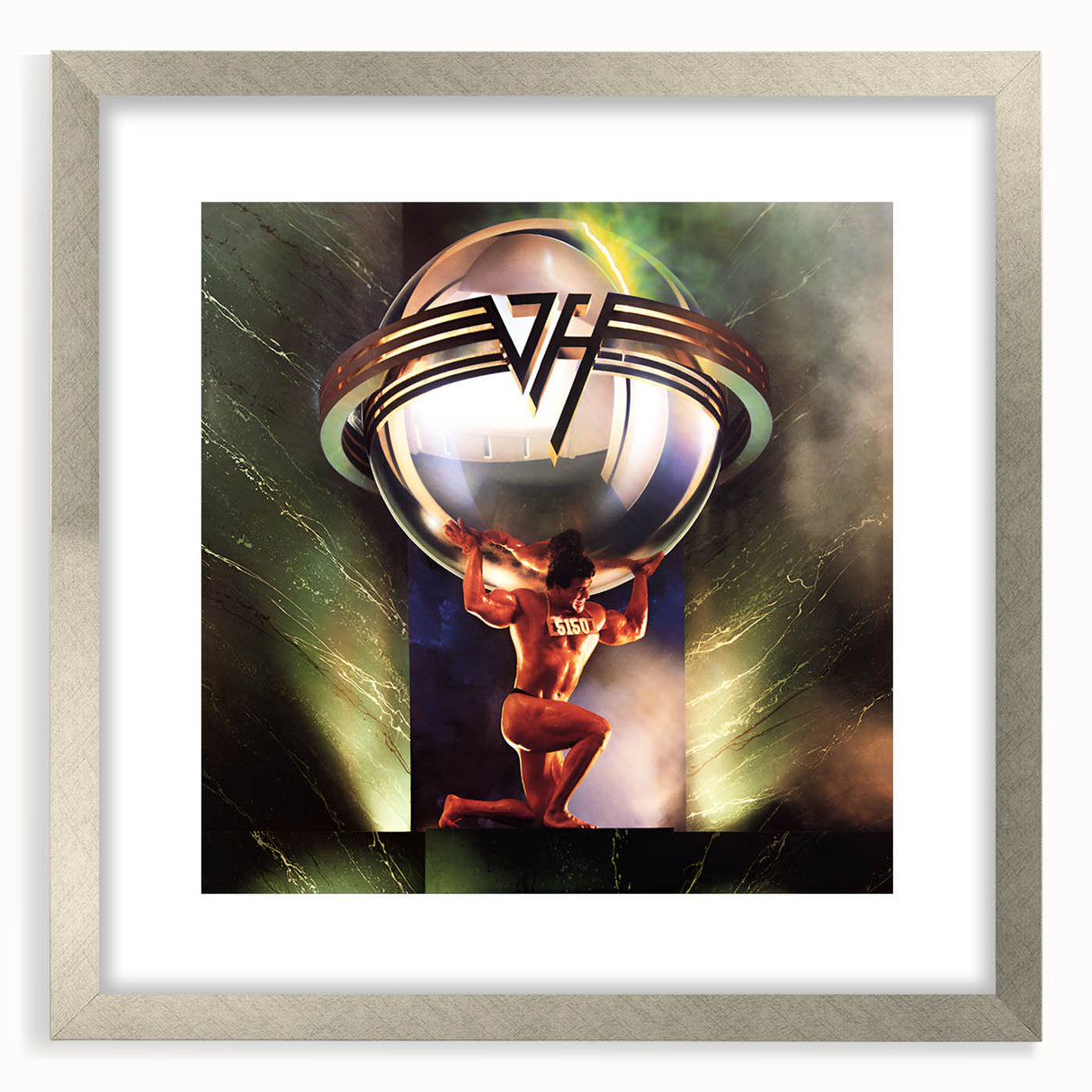 Retro Wall Art – Van Halen 5150 Album | Retro Poster Art Vintage Prints
