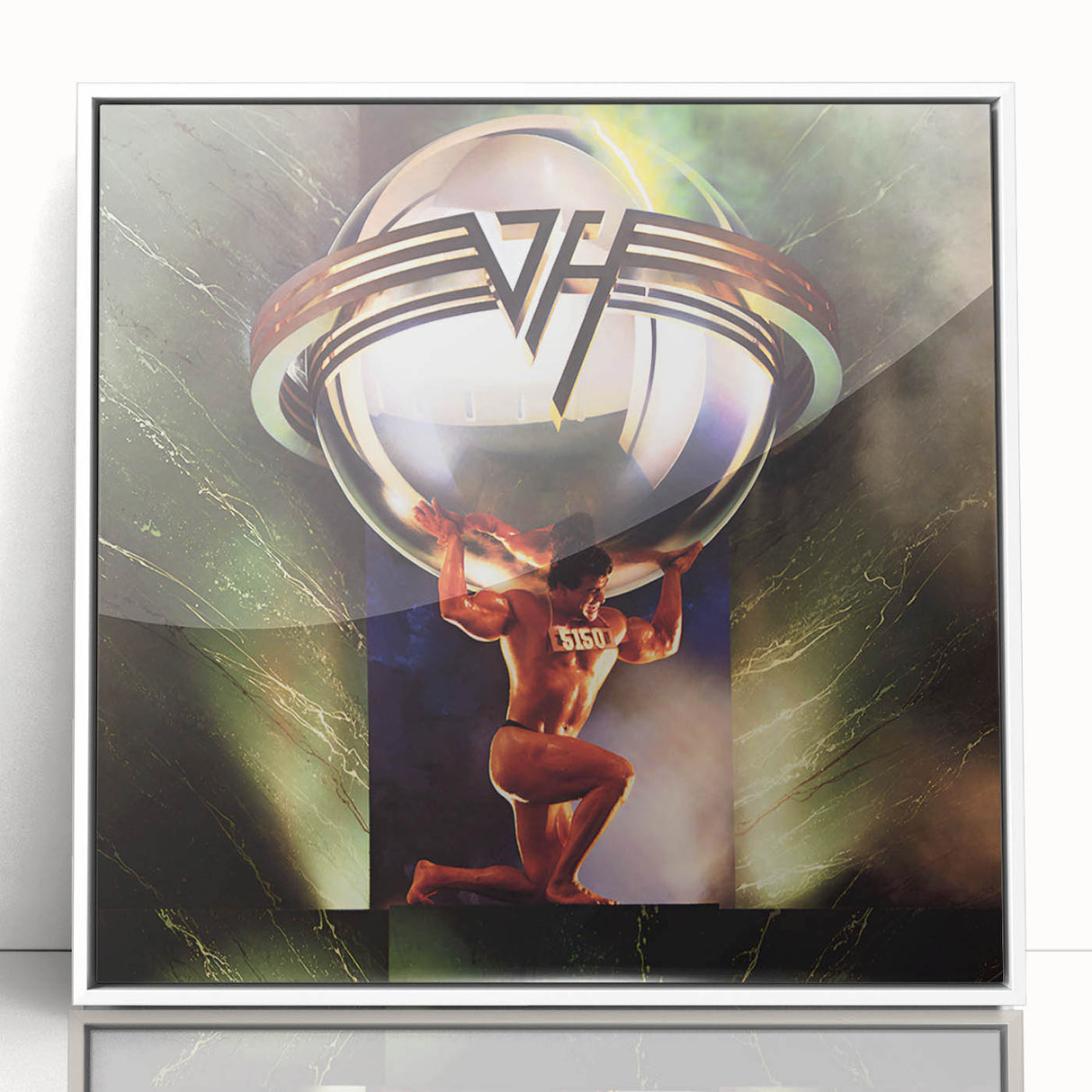 Retro Wall Art – Van Halen 5150 Album | Retro Poster Art Vintage Prints