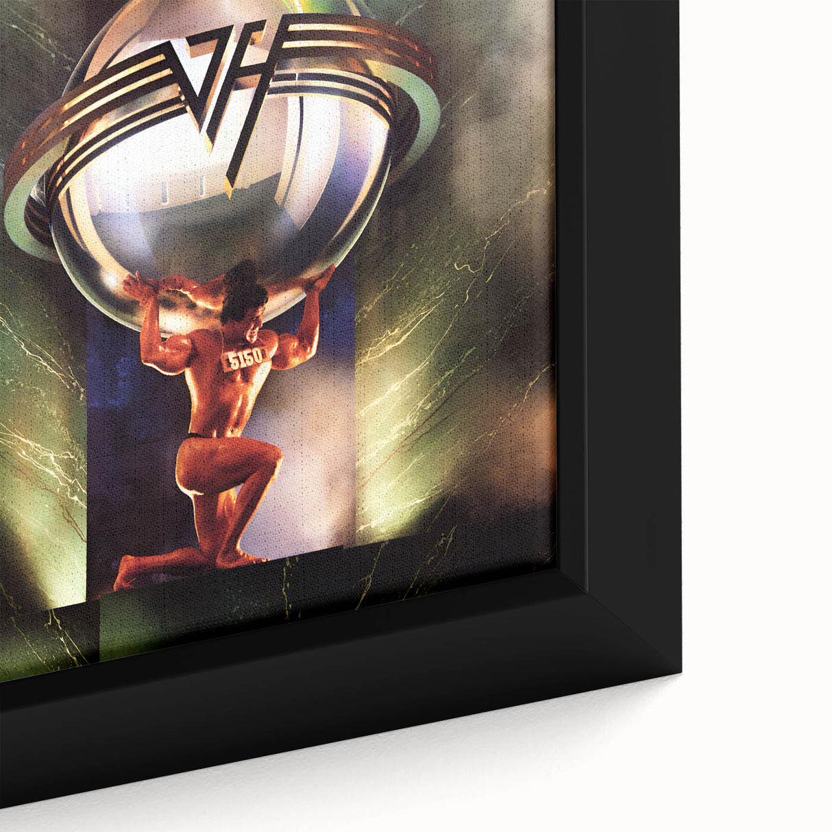Retro Wall Art – Van Halen 5150 Album | Retro Poster Art Vintage Prints