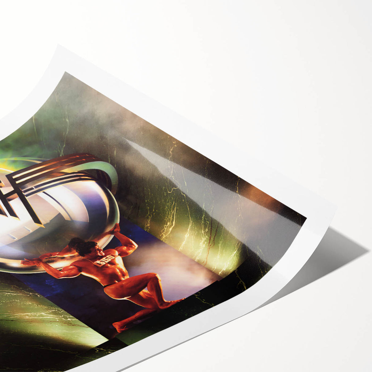 Retro Wall Art – Van Halen 5150 Album | Retro Poster Art Vintage Prints