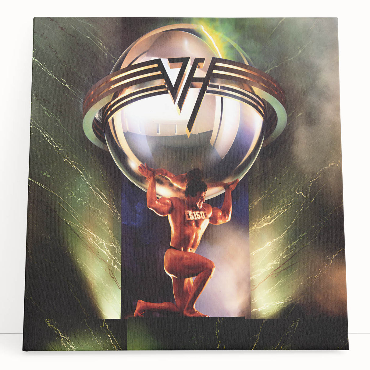 Retro Wall Art – Van Halen 5150 Album | Retro Poster Art Vintage Prints