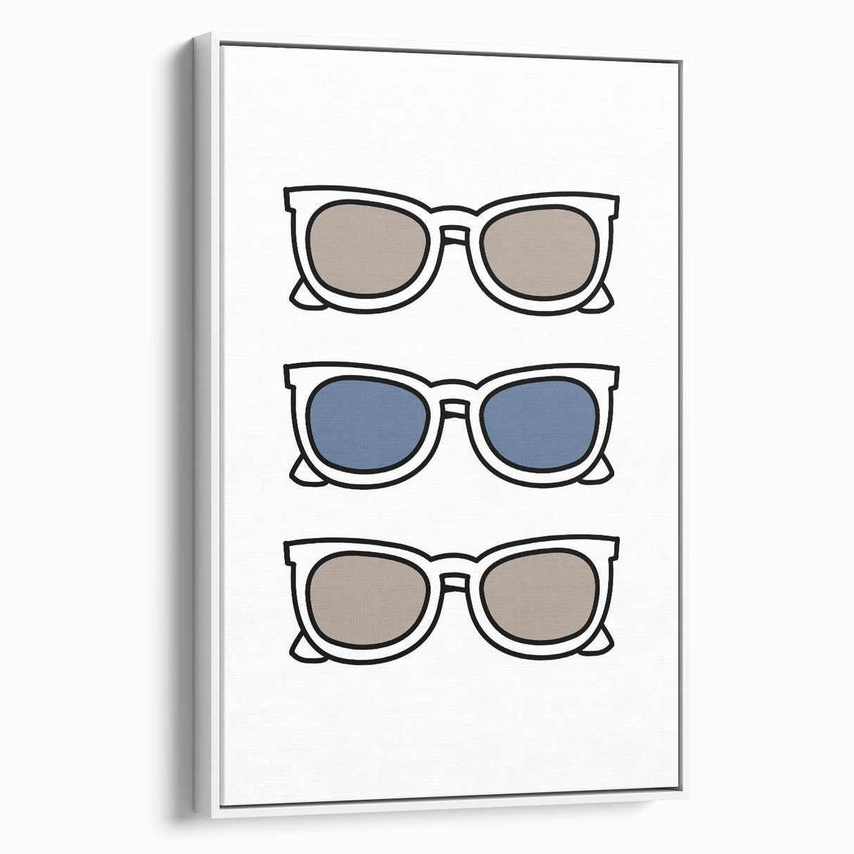 Cool Sunglasses Trio – Boys Trendy Wall Art