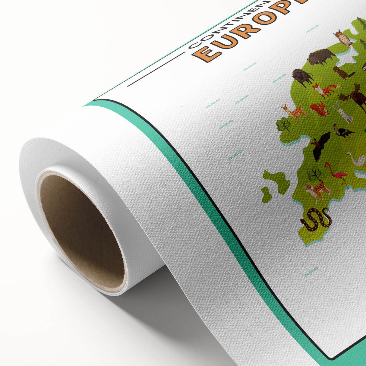Classroom Educational Posters – Australia Map Learning Print