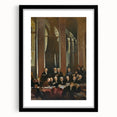 Modern Wall Art - Treaty of Versailles Abstract Historical Scene