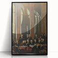 Modern Wall Art - Treaty of Versailles Abstract Historical Scene
