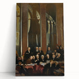 Modern Wall Art - Treaty of Versailles Abstract Historical Scene