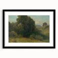 Modern Wall Art - Serene Valley Landscape with Lush Greens