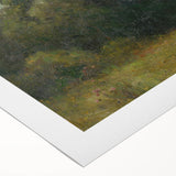 Modern Wall Art - Serene Valley Landscape with Lush Greens