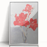 Modern Wall Art - Piet Mondrian’s Red Gladioli Print