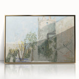 Modern Wall Art - Mansion Study with Rustic Charm