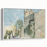 Modern Wall Art - Mansion Study with Rustic Charm